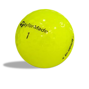 TaylorMade Burner Yellow Used Golf Balls
