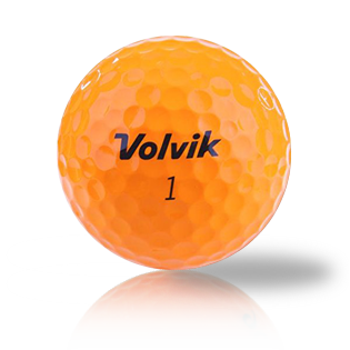 Volvik Control Crystal Orange Used Golf Balls