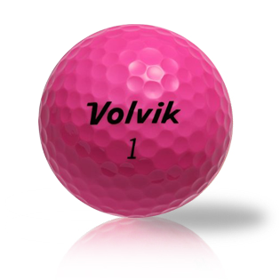 Volvik 4-Piece Vista IV Pink Used Golf Balls