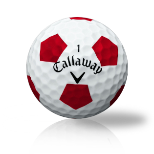 Callaway Chrome Soft Truvis Red Used Golf Balls