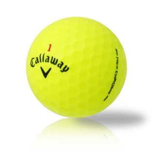 Callaway Hex Chrome Yellow Used Golf Balls
