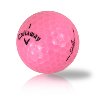 Callaway Hex Solaire Pink Used Golf Balls