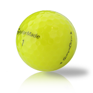 TaylorMade SuperDeep Yellow Used Golf Balls