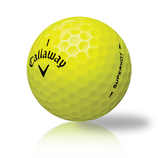 Callaway Superhot 55 Yellow Used Golf Balls