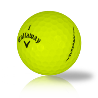 Callaway Supersoft Yellow Used Golf Balls