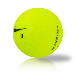 Nike PD Soft Yellow Used Golf Balls