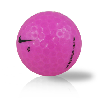 Pink nike top golf balls