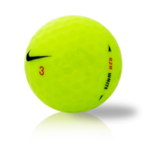 Nike RZN White Yellow Used Golf Balls