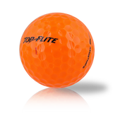 Top Flite Orange Mix Used Golf Balls