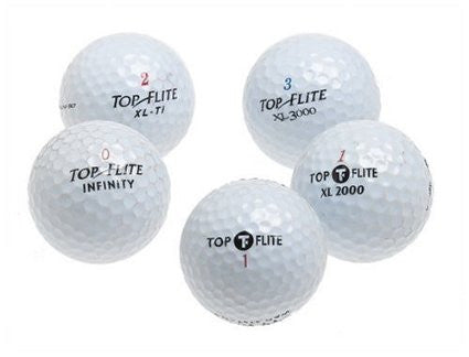 Top Flite Mix Used Golf Balls