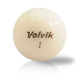 Volvik Cream White Crystal Used Golf Balls