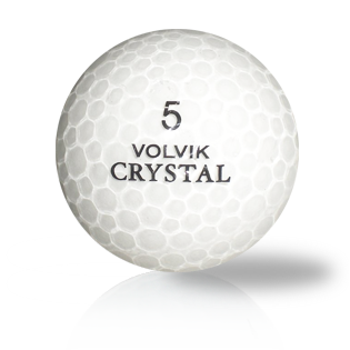 Volvik 3-Piece Crystal White Used Golf Balls