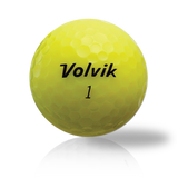 Volvik Yellow Crystal Mix Used Golf Balls