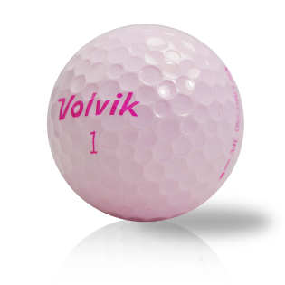 Volvik 3-Piece Lady 350 Pink Used Golf Balls