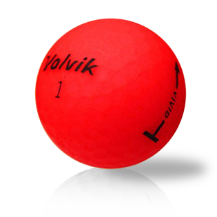 Volvik Vivid Red Used Golf Balls