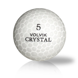 Volvik White Crystal Mix Used Golf Balls