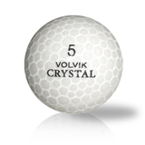 Volvik White Crystal Mix Used Golf Balls