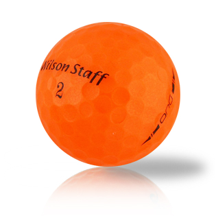 Wilson Staff DUO Orange Used Golf Balls