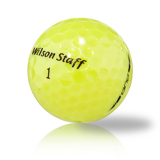 Wilson Staff DUO Yellow Used Golf Balls