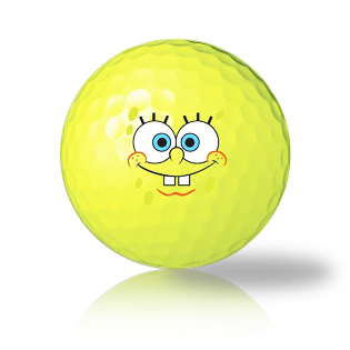 Wilson Staff Sponge Bob Yellow Used Golf Balls